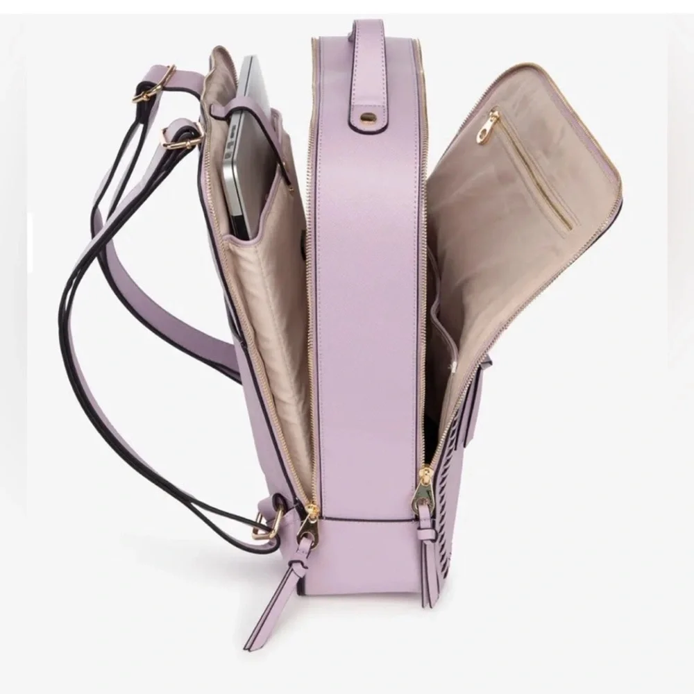 Calpak Purple Laptop Backpack